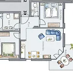 דירה Brise Neubauvilla Estrelia App 03 הרינגסדורף
