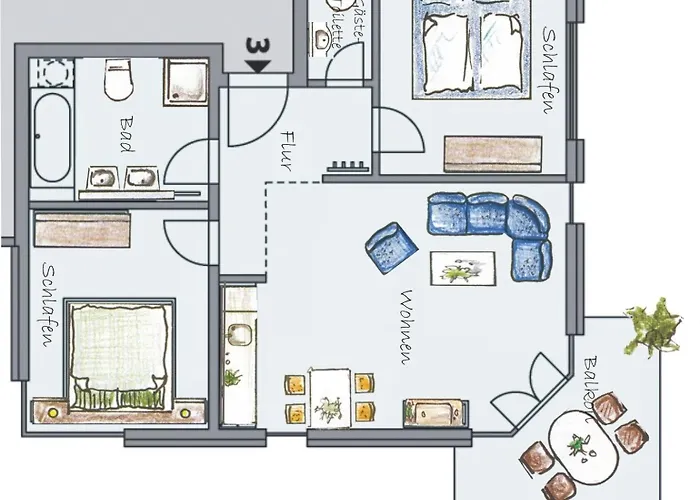 Apartment Brise Neubauvilla Estrelia App 03 Heringsdorf (Usedom)